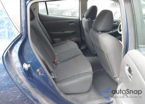 2017 Nissan Leaf S z USA, uszkodzony, nr VIN 1N4BZ0CP8HC310873